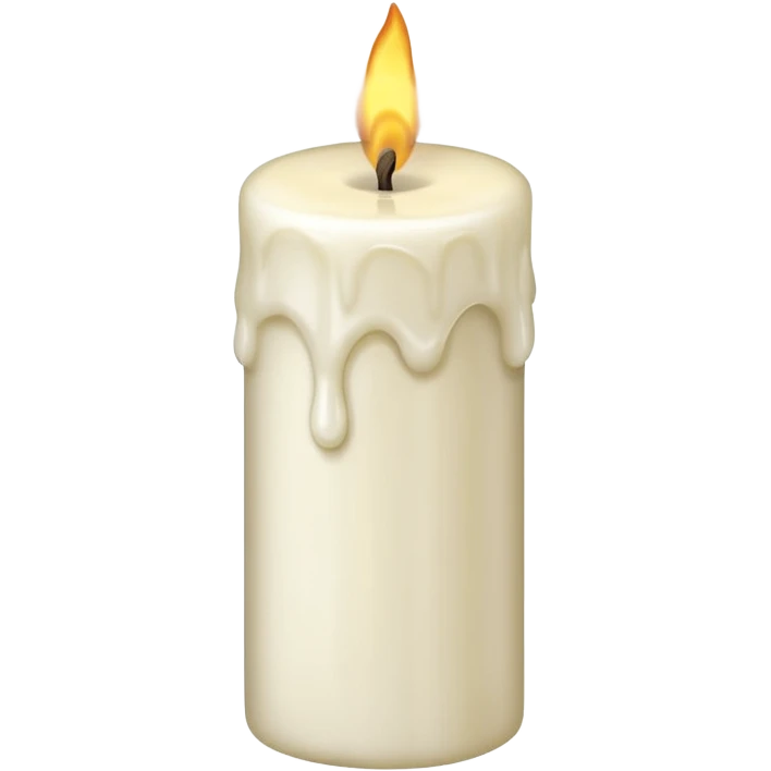 ritual candle. emoji