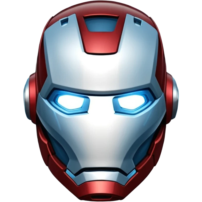 The HUD inside Ironman's helmet emoji