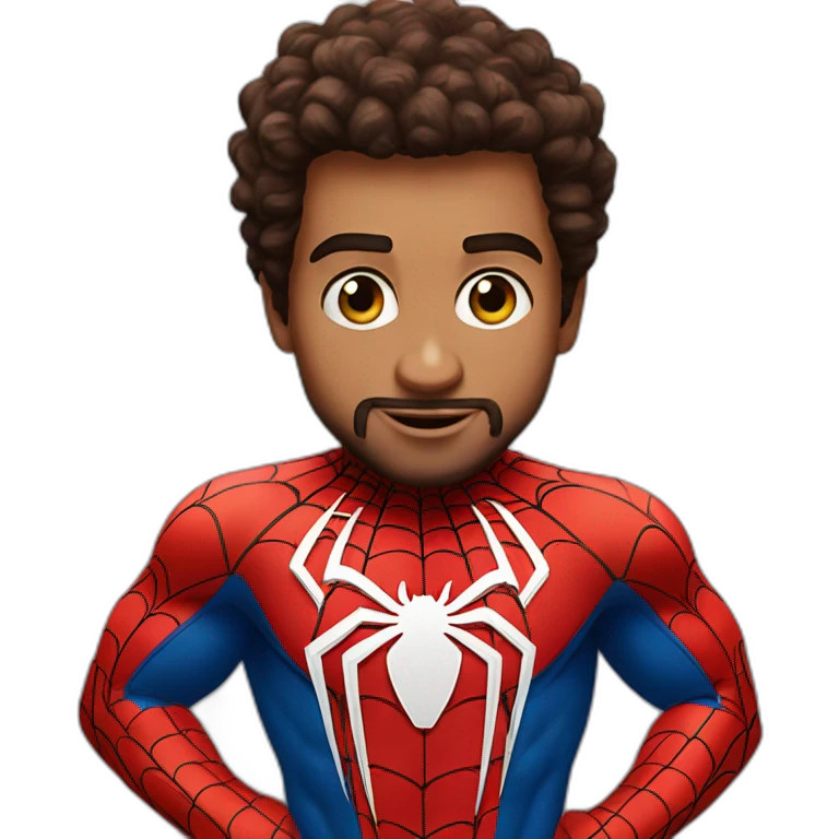 Spider Man sur mohaled salah emoji