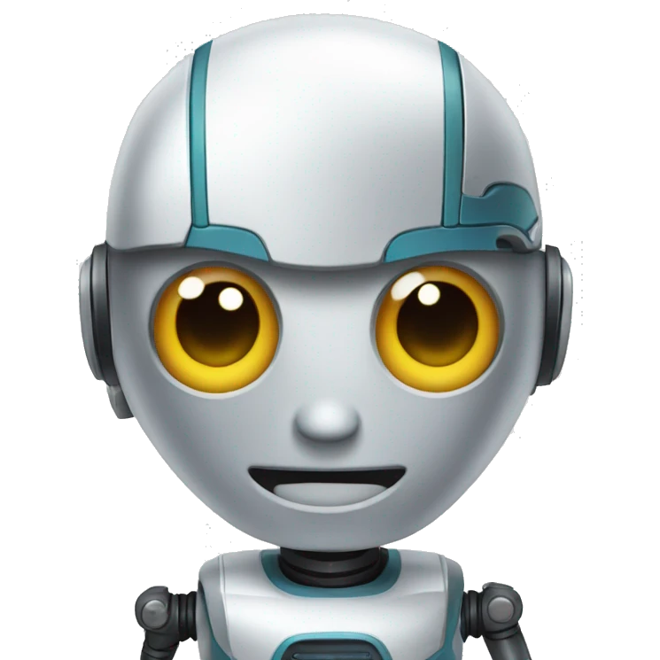 Robot speaking emoji