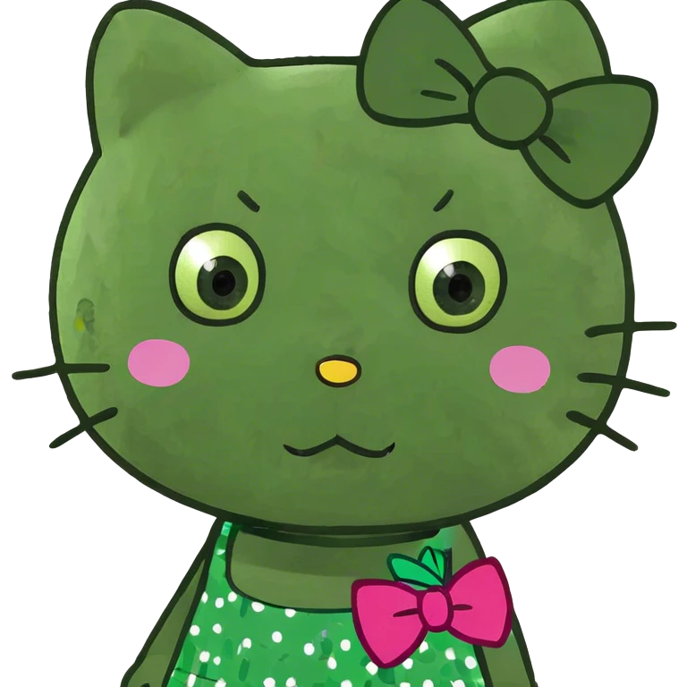 hello kitty emotions emoji