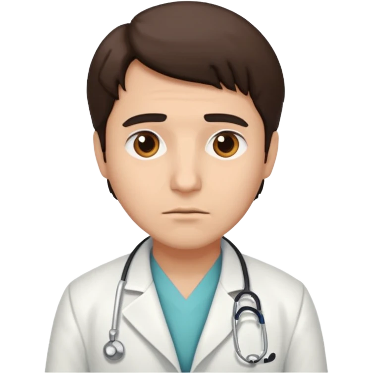Medicine , doctor rubio, triste emoji