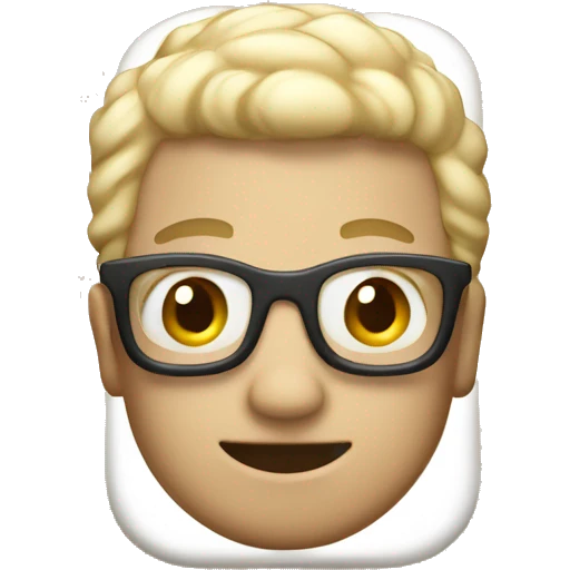 iPhone with beige checkered case emoji