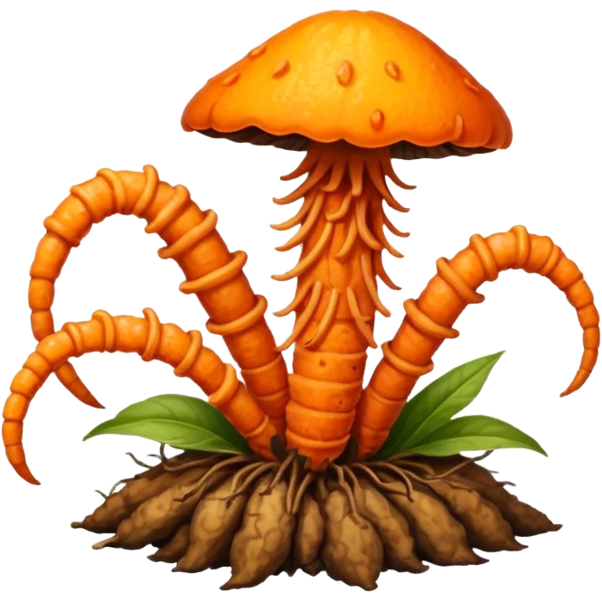 cordyceps mushroom emoji