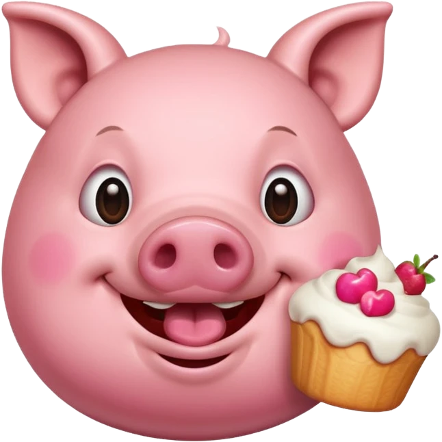 Sweet tooth pig emoji