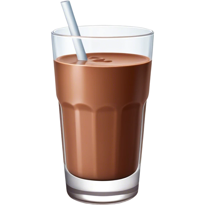 Chocolate milk emoji