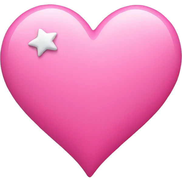 pink heart and star emoji