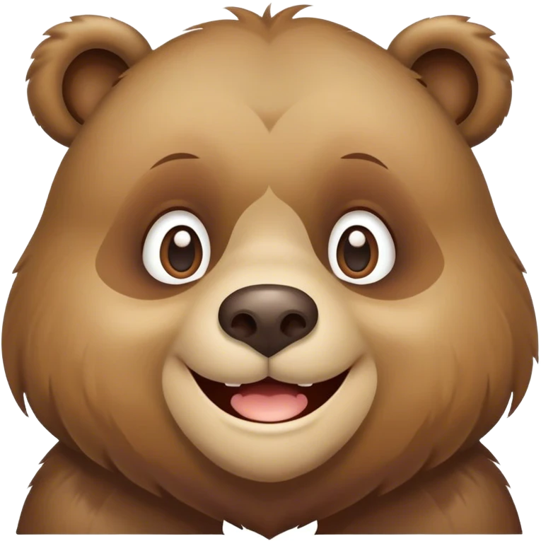 Bear with Down syndrome  emoji