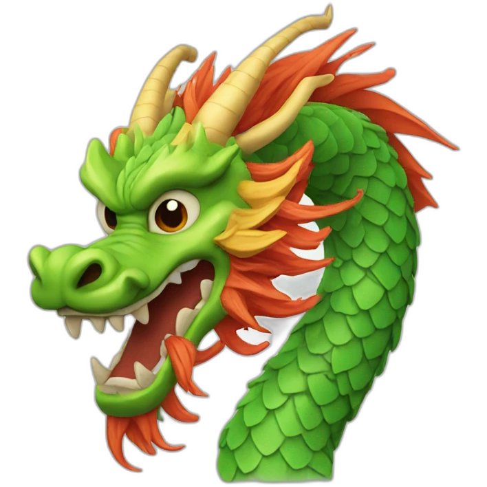 Chinese dragon emoji