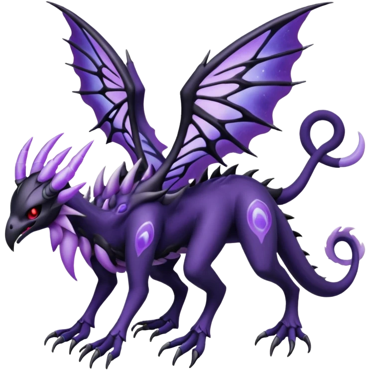 Lunala-Darkrai-Palkia-Fakémon-hybrid-creature (full body)  emoji