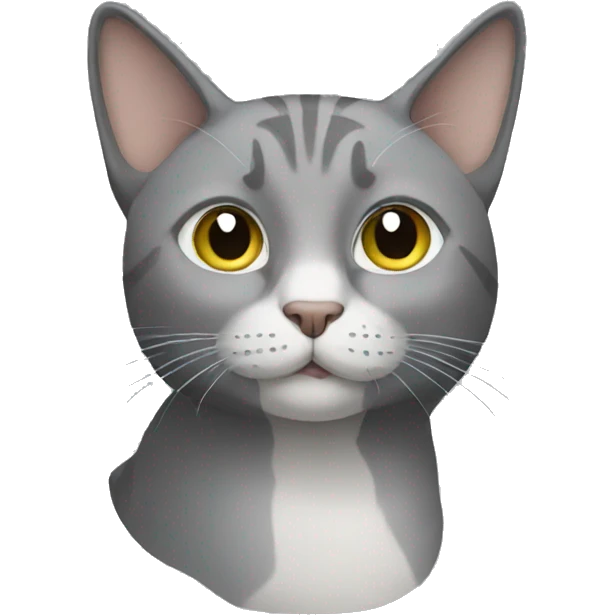 grey cat emoji