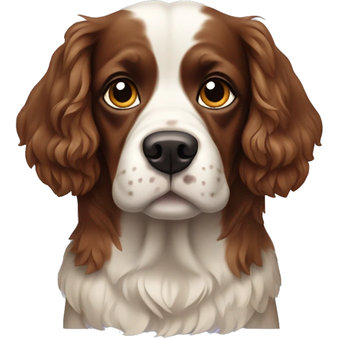 french britanny spaniel dog emoji