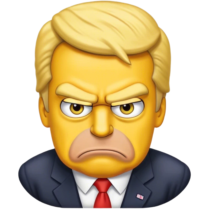 Simpson trump emoji