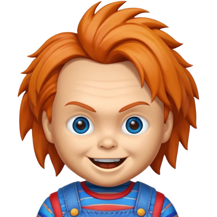 Un emojin de chuky emoji