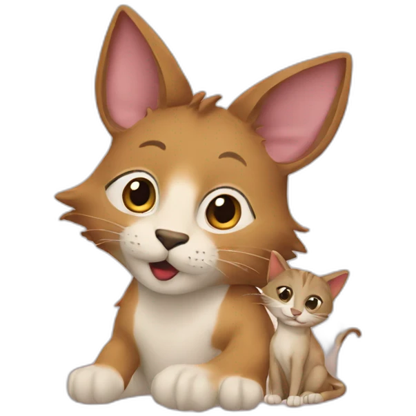 Känguru With cat emoji