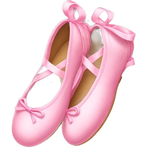 pink balerina shoes emoji