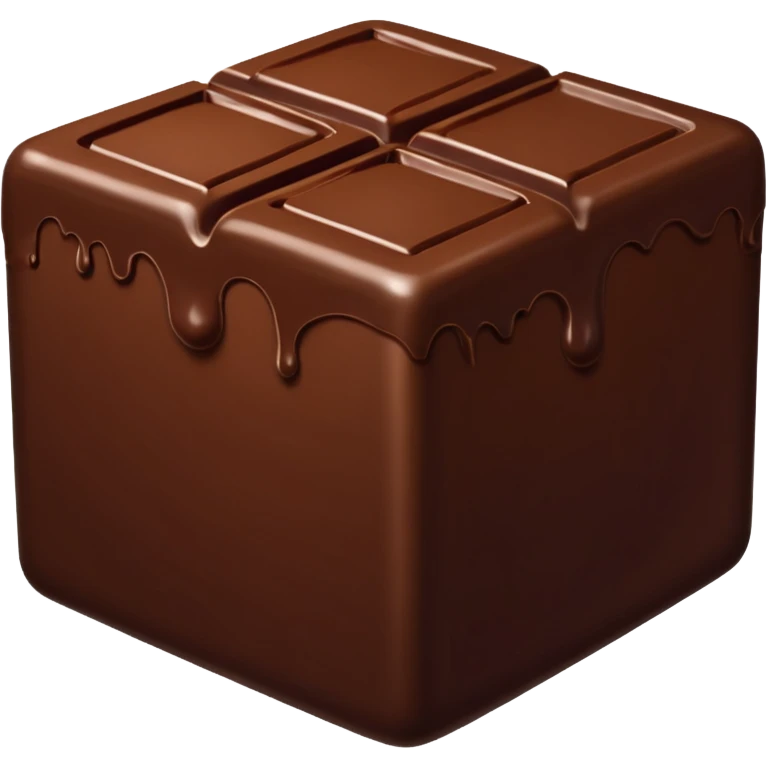 Chocolate piece emoji