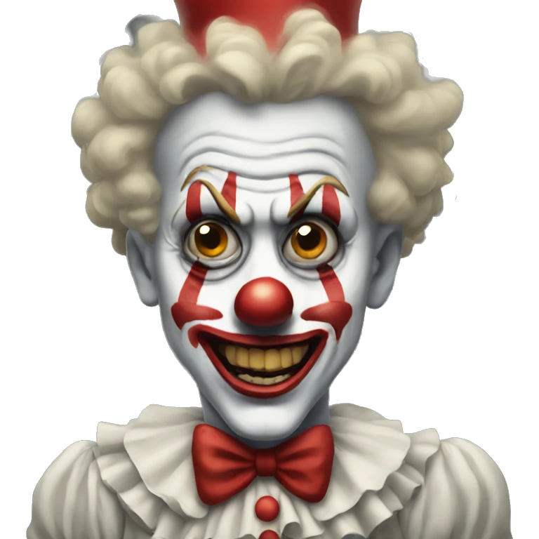 clown scary emoji