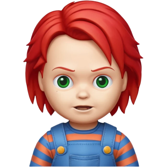 Un emojin de chuky emoji