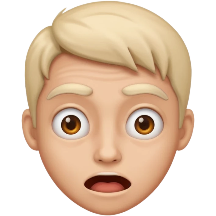 I am crazy emoji