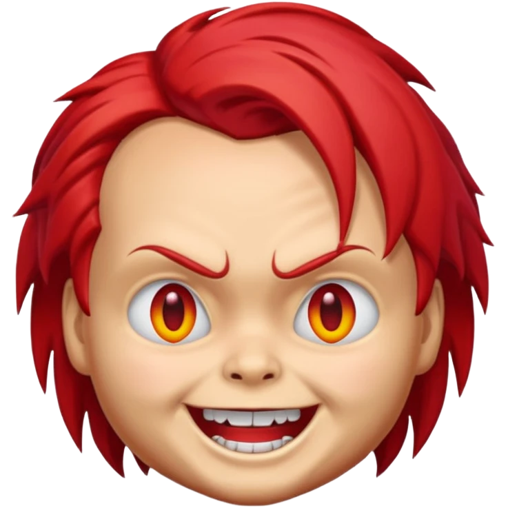 Un emojin de chuky emoji