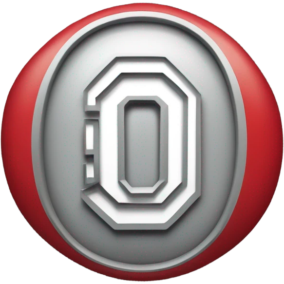The Ohio State Football logo emoji