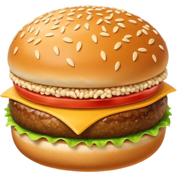 hamburger bun emoji