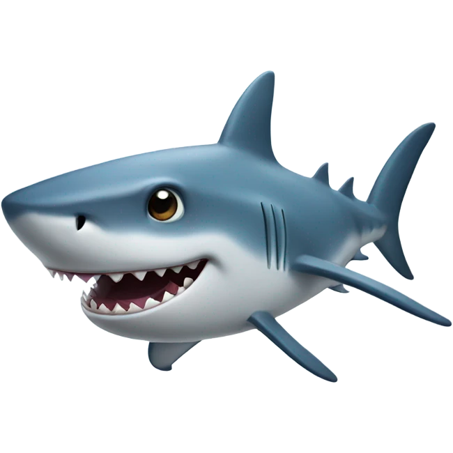 shark greeting people  emoji