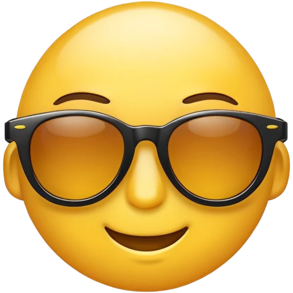 Cool emoji with sunglasses  emoji