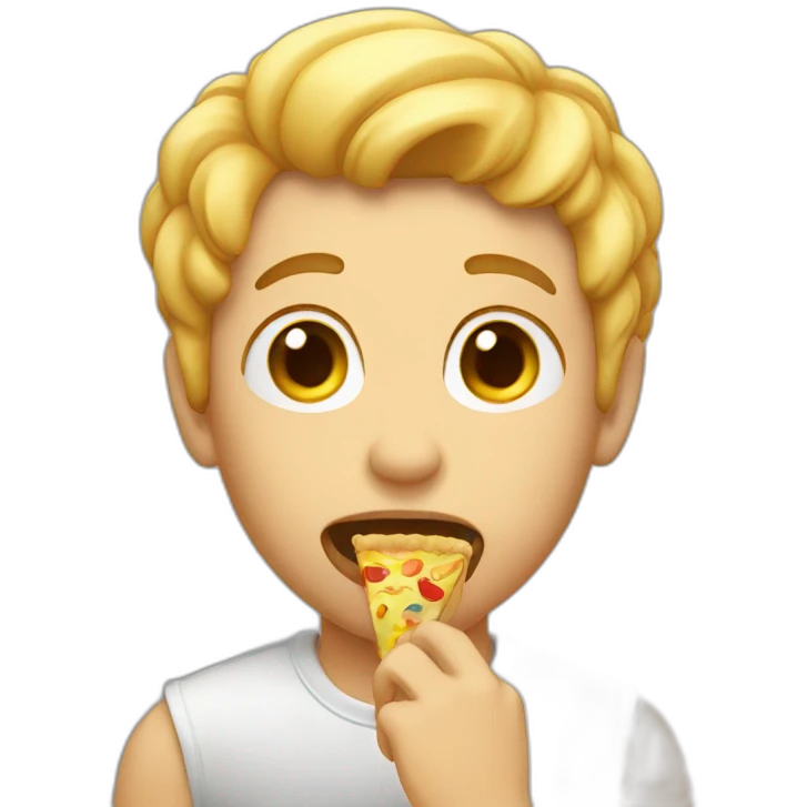 gay eating emoji