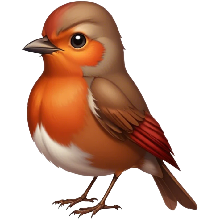 Robin bird emoji