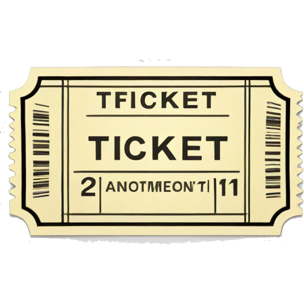 ticket emoji