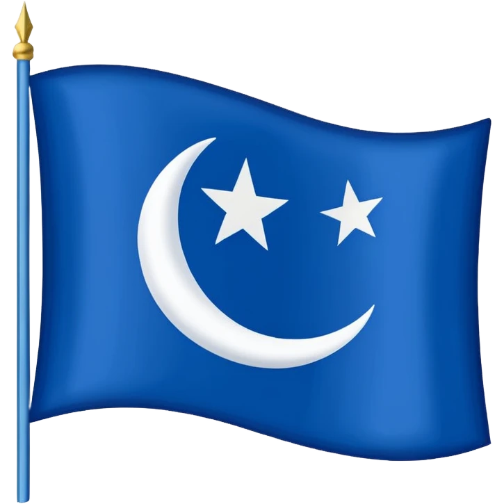 Göktürk bayrağı emoji