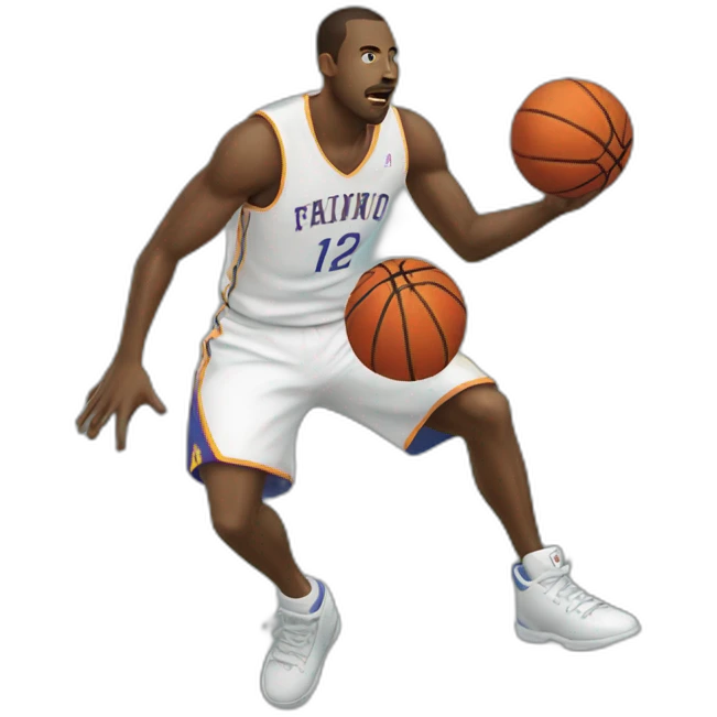 Basketball shoot emoji
