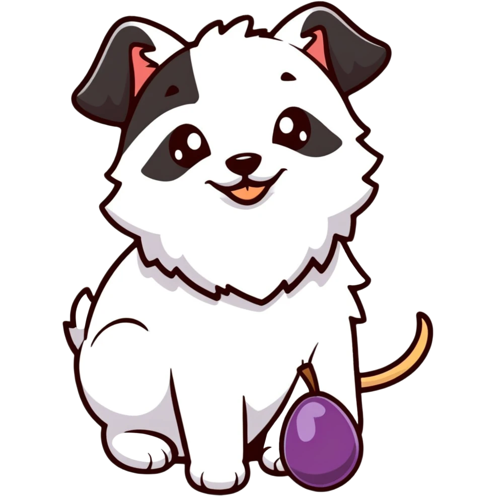 葡萄小狗 emoji