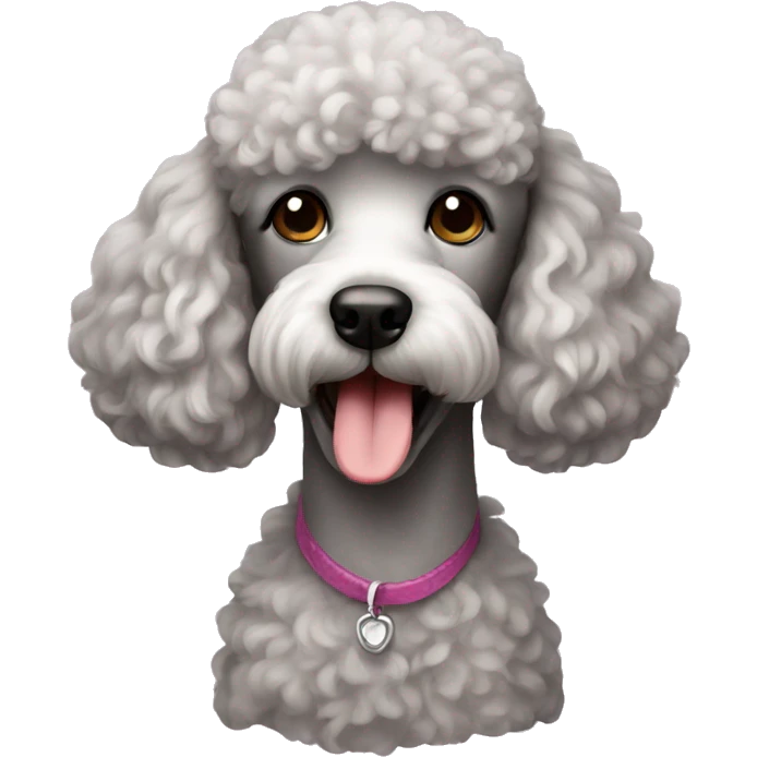 Poodle emoji