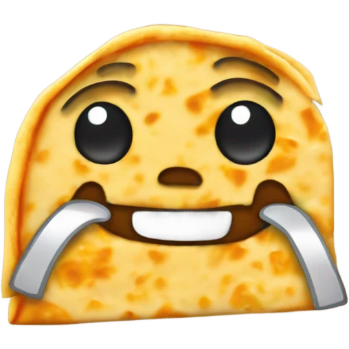 Cheddar quesadilla  emoji