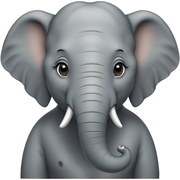 Cinematic Noble Elephant Portrait Emoji, Poised and regal, with a massive, majestic build and a smooth, well-groomed gray hide adorned with gentle wrinkles and proud tusks, deep-set soulful eyes, Simplified yet sharp and sophisticated features, highly detailed, glowing with a soft, dignified glow, high shine, intelligent and gentle, stylized with an air of ancient wisdom, focused and attentive, soft glowing outline, capturing the essence of a watchful and confident giant, so majestic it feels as though it could trump out of the screen with effortless authority! emoji