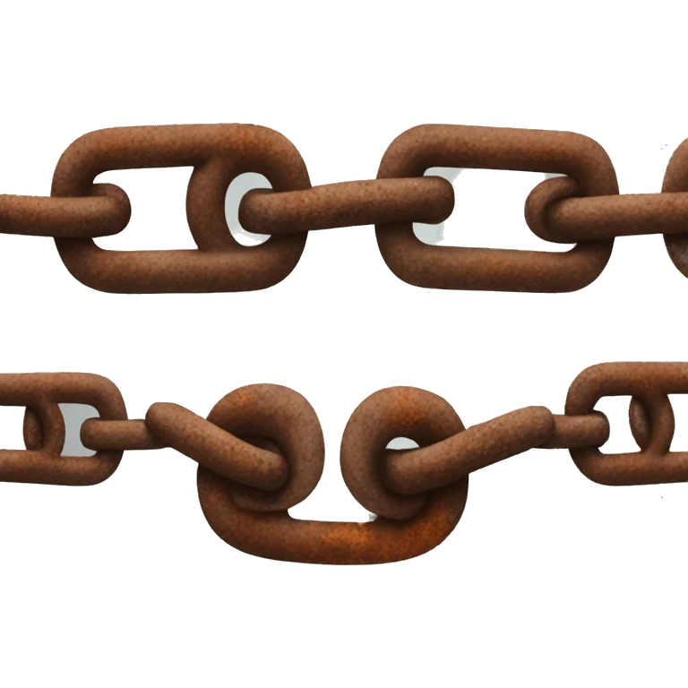 rusty chain emoji