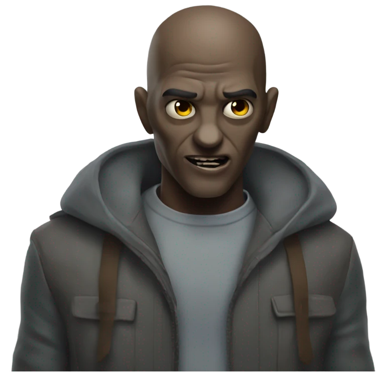 Zed from the zombies movie emoji