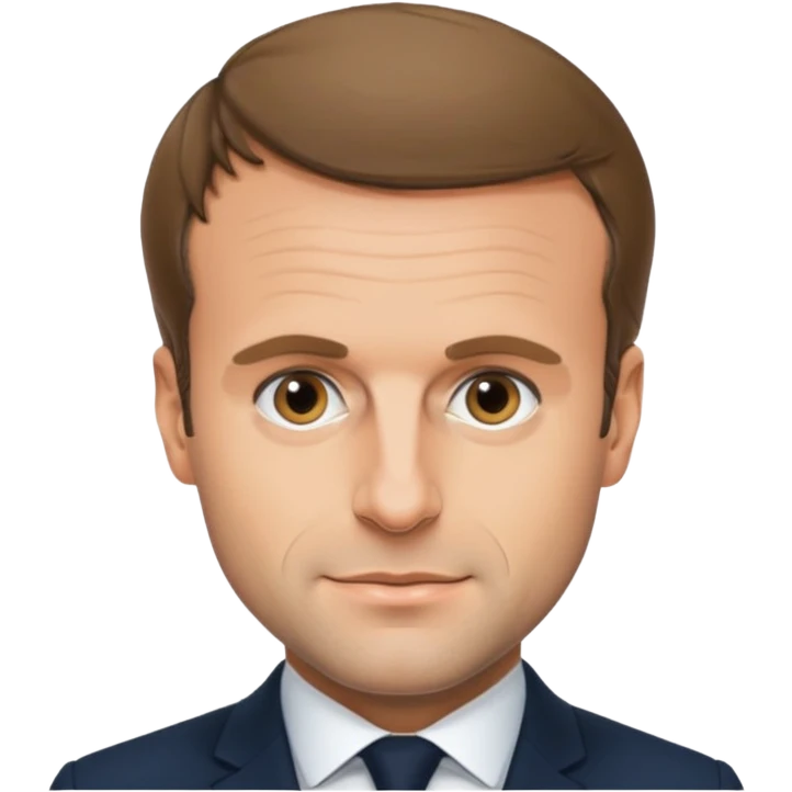 Manuel Macron cite emoji