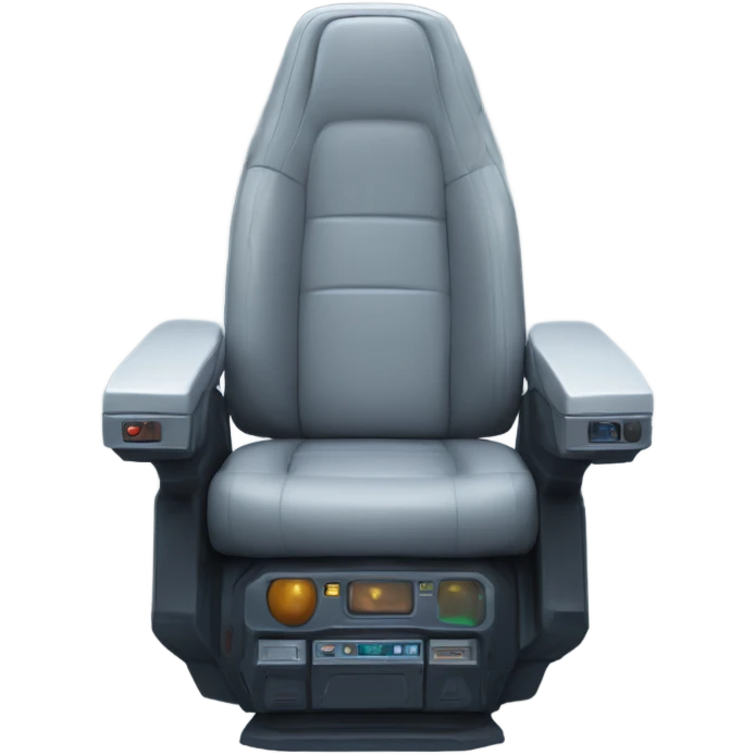 Spaceship’s captain’s seat emoji