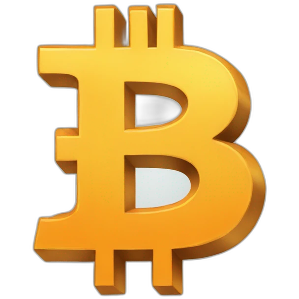 bitcoin with letter c emoji