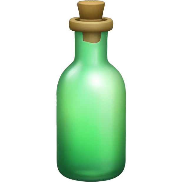light green spell bottle emoji