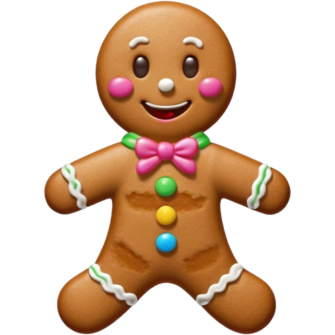 Gingerbread emoji