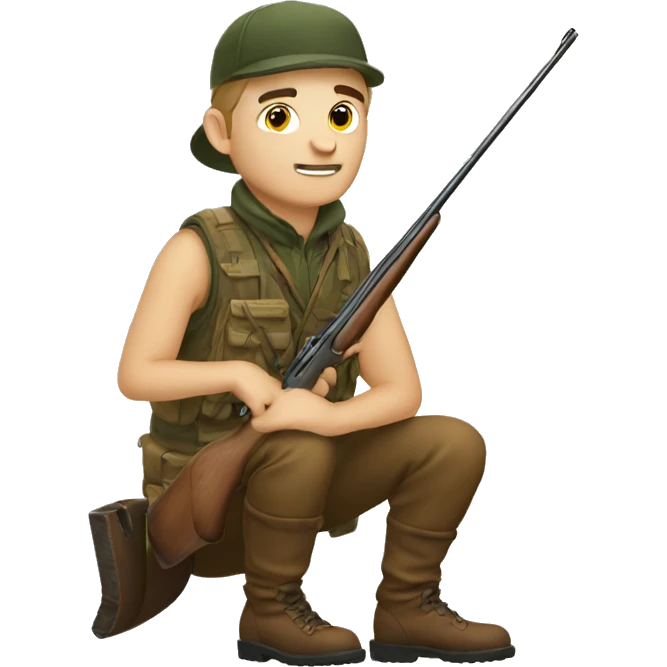 Hunting emoji