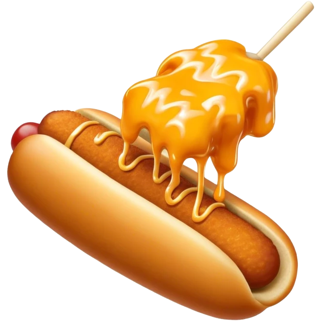 Korean corndog emoji