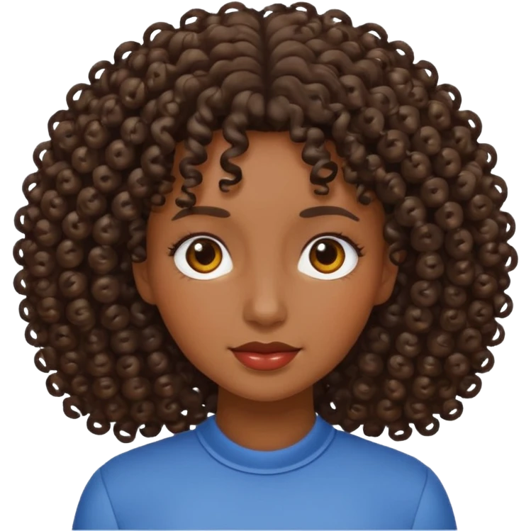 mujer con rulos de peluqueria en la cabeza emoji