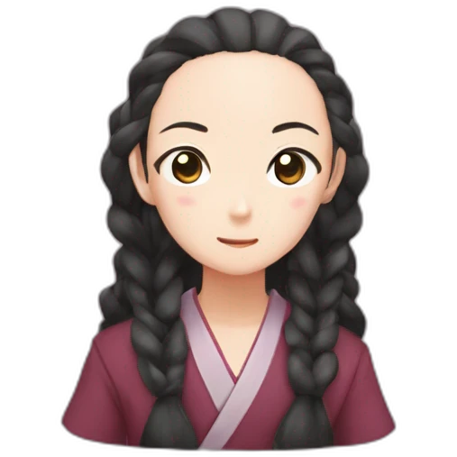 nezuko kamado emoji