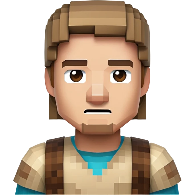 Minecraft Steve emoji